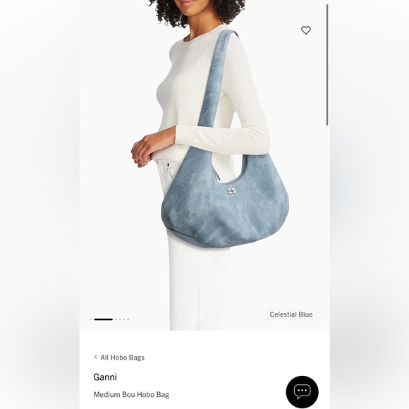 Ganni Celeste Bou Hobo - Picture 9 of 10